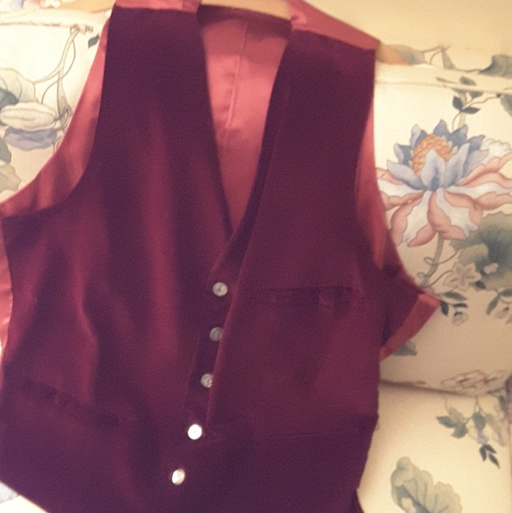 Vintage Men's Velvet Formal Vest